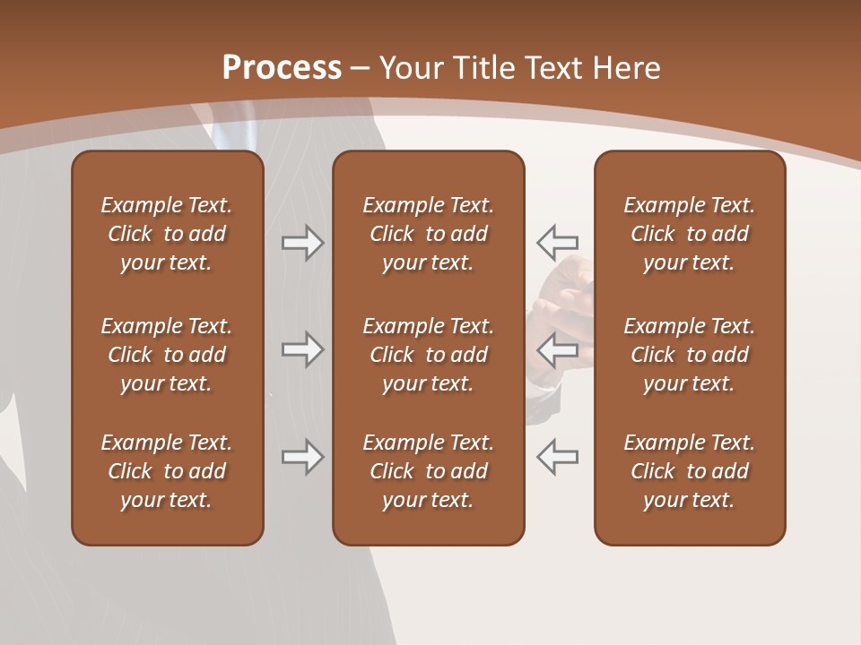 Beautiful Male Telephone PowerPoint Template