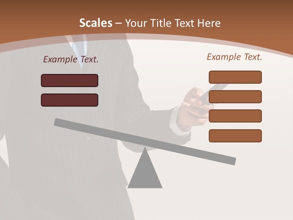 Beautiful Male Telephone PowerPoint Template