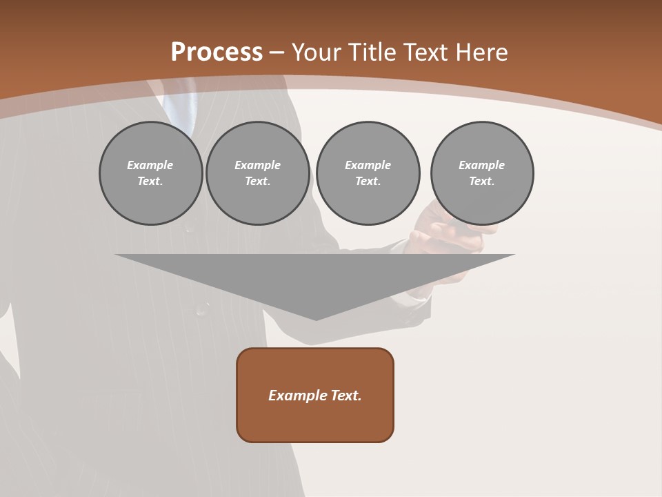 Beautiful Male Telephone PowerPoint Template