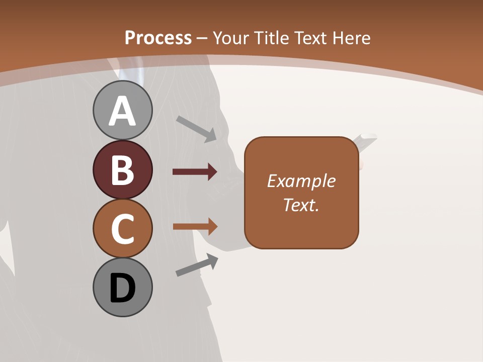 Beautiful Male Telephone PowerPoint Template
