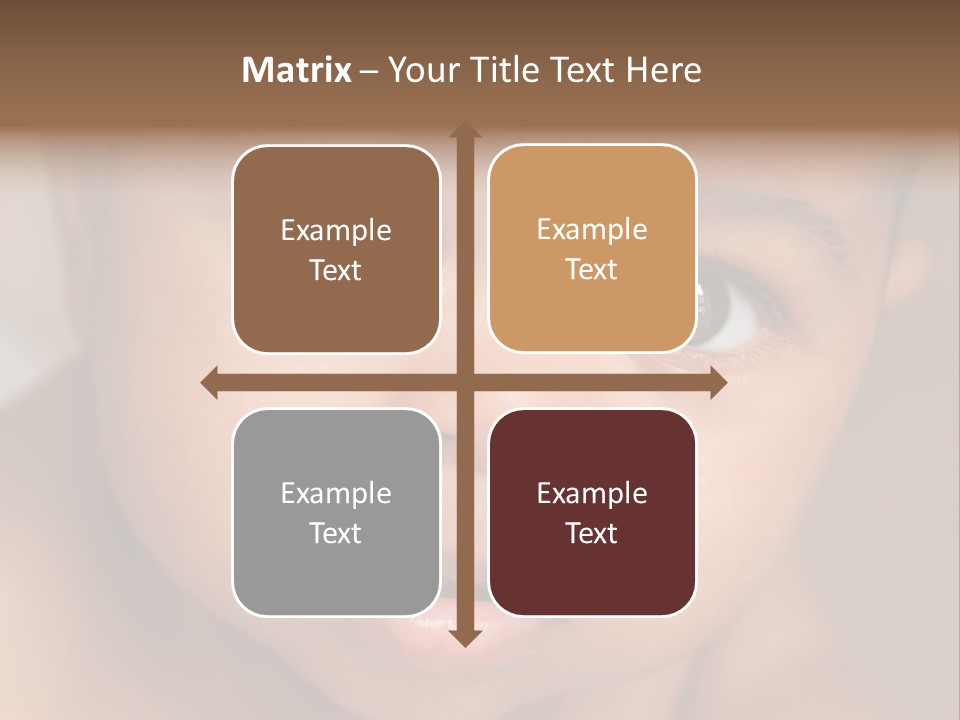 African Boy Love PowerPoint Template