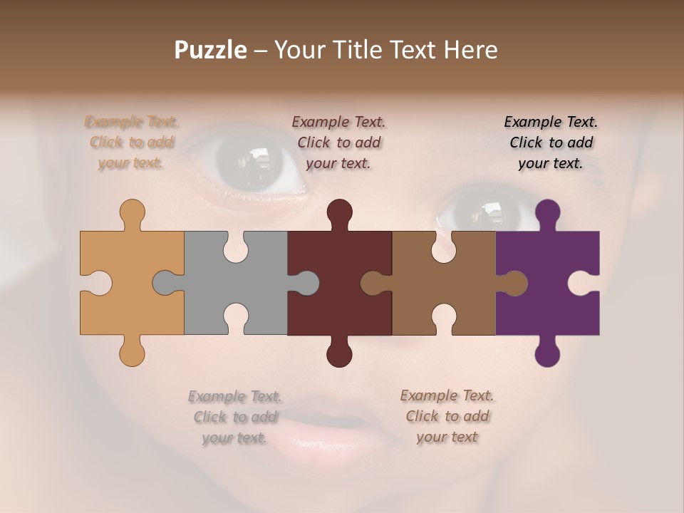 African Boy Love PowerPoint Template