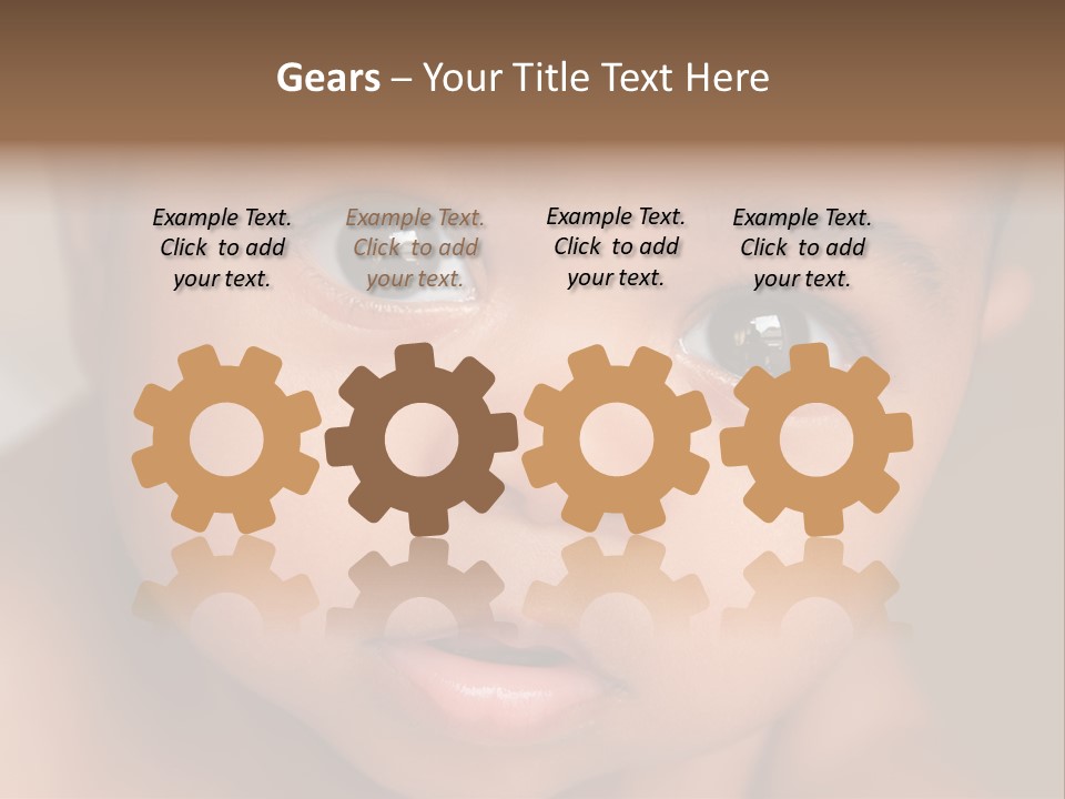 African Boy Love PowerPoint Template