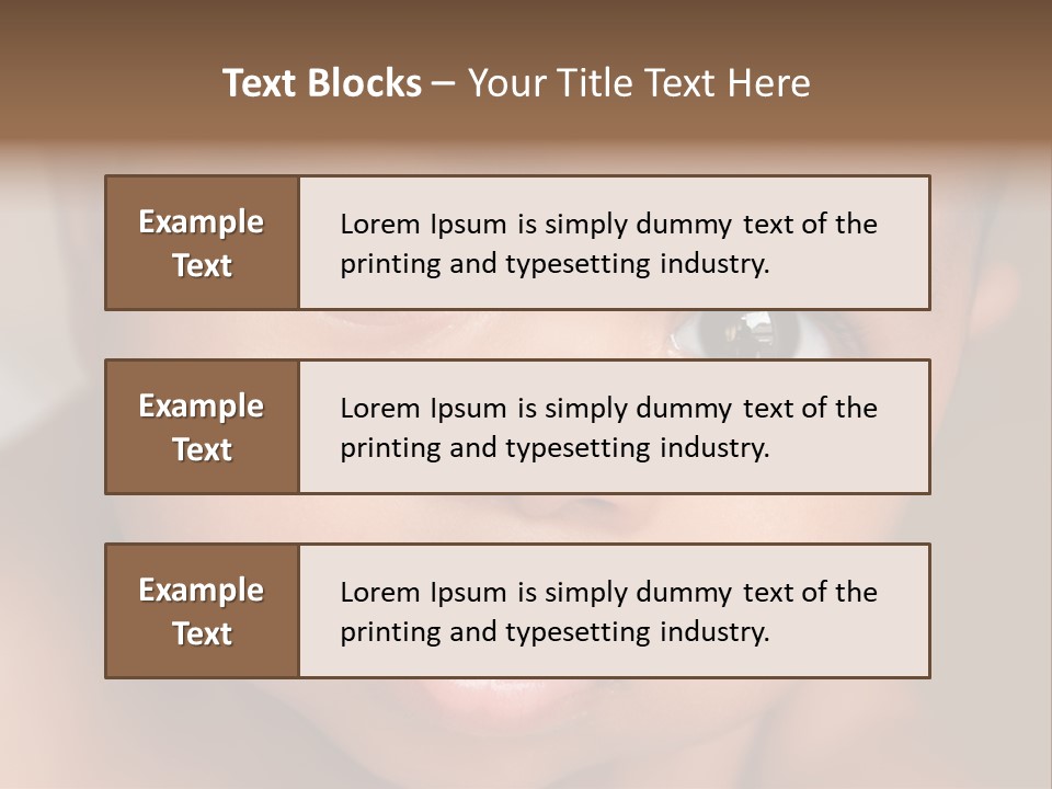 African Boy Love PowerPoint Template