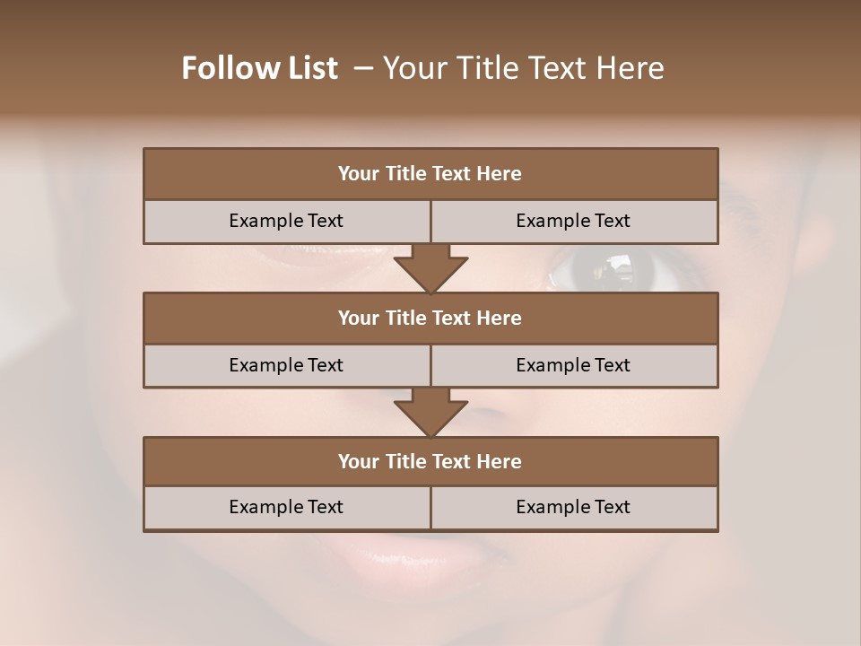 African Boy Love PowerPoint Template