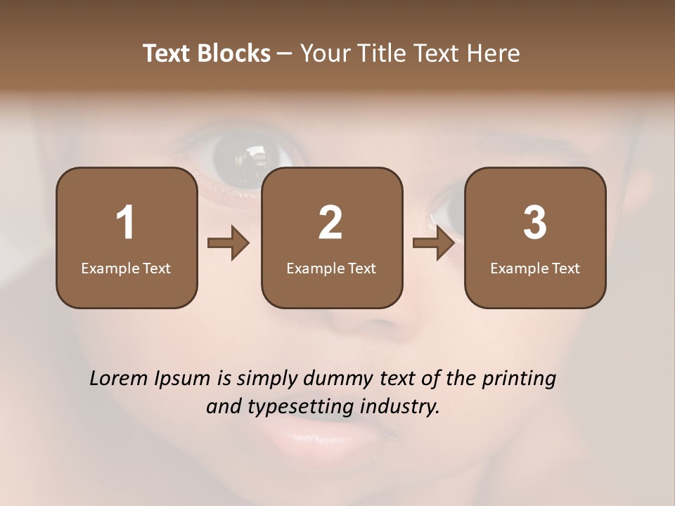 African Boy Love PowerPoint Template