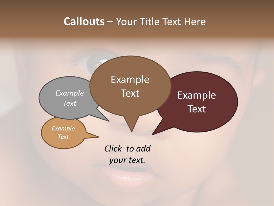 African Boy Love PowerPoint Template