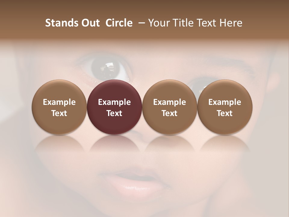 African Boy Love PowerPoint Template