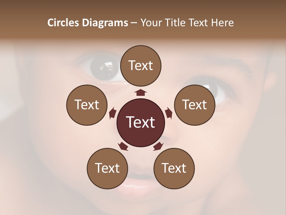 African Boy Love PowerPoint Template