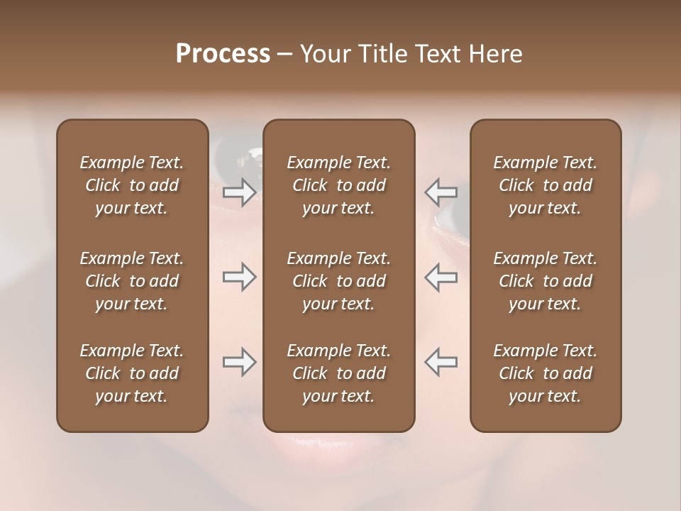African Boy Love PowerPoint Template