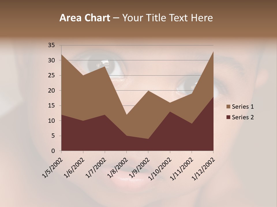 African Boy Love PowerPoint Template