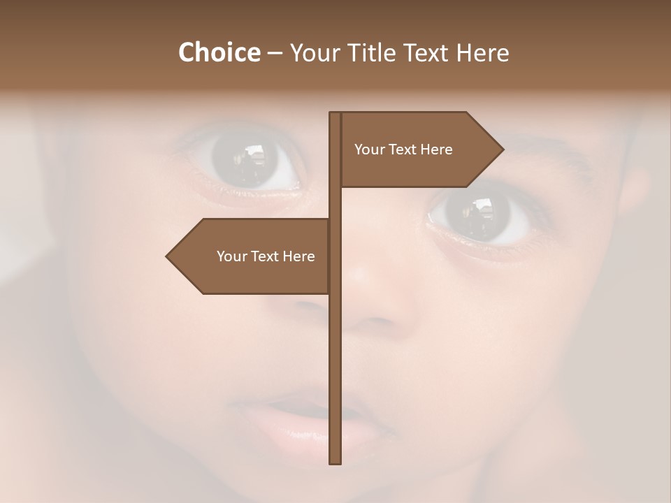 African Boy Love PowerPoint Template