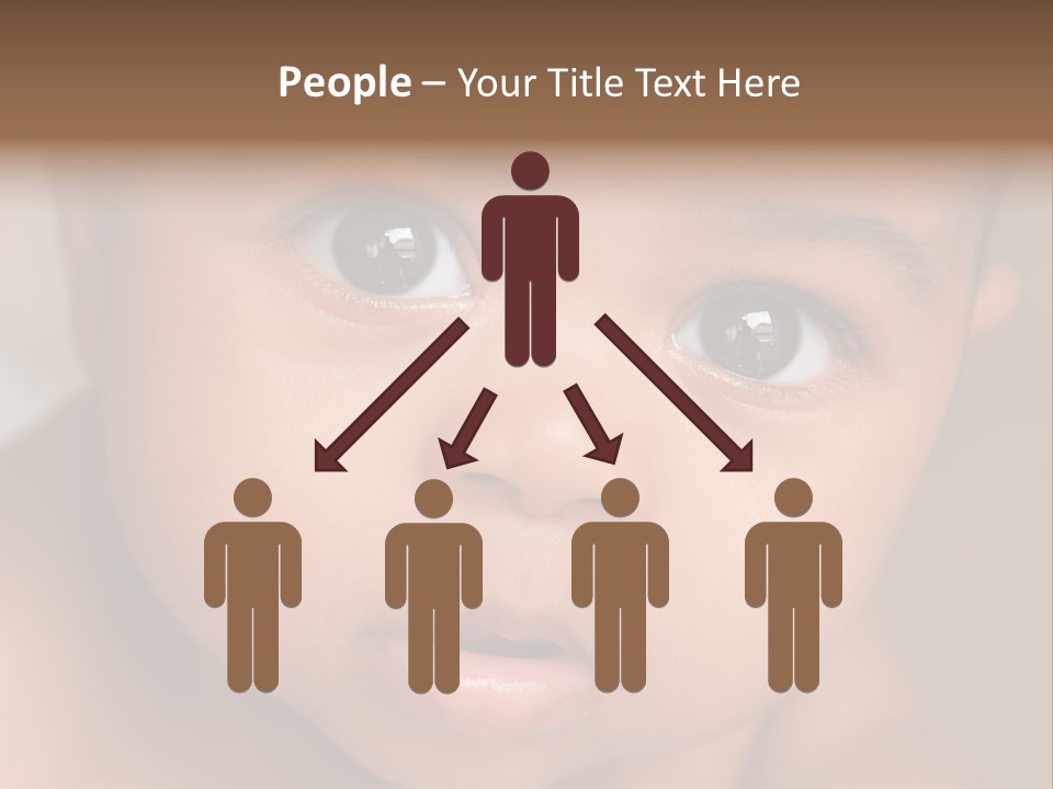 African Boy Love PowerPoint Template