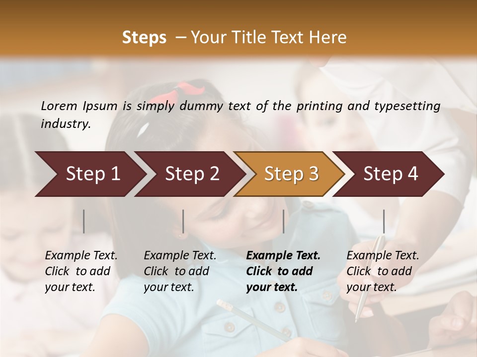 Sheets Pencil Cute PowerPoint Template