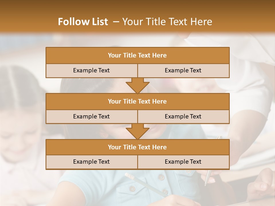 Sheets Pencil Cute PowerPoint Template