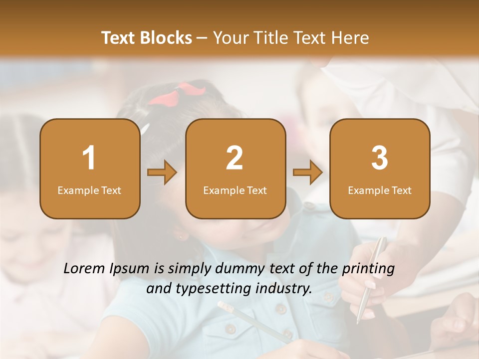 Sheets Pencil Cute PowerPoint Template
