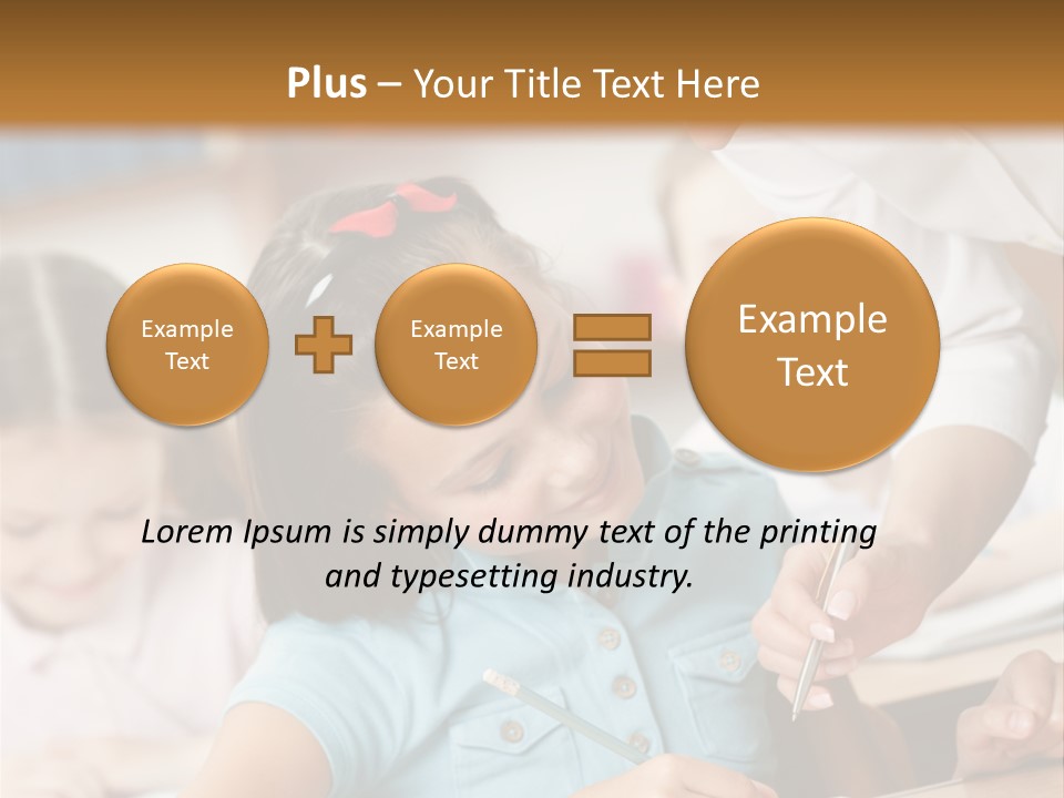 Sheets Pencil Cute PowerPoint Template