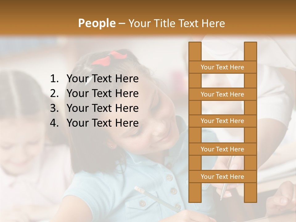 Sheets Pencil Cute PowerPoint Template
