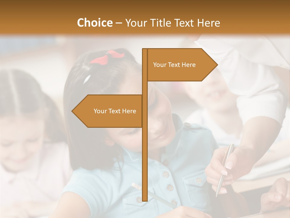 Sheets Pencil Cute PowerPoint Template