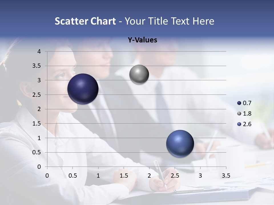 Businesspeople Session Listening PowerPoint Template