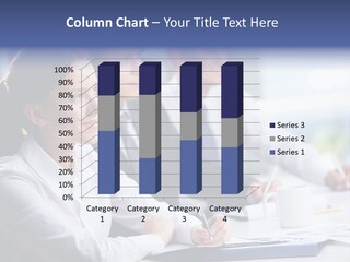 Businesspeople Session Listening PowerPoint Template