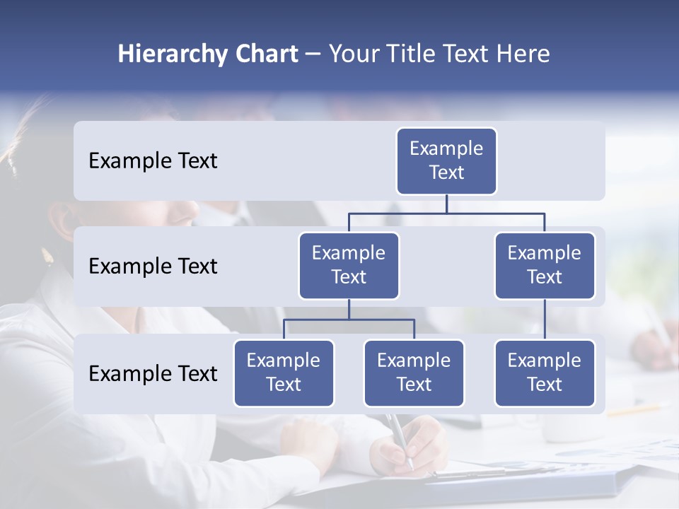Businesspeople Session Listening PowerPoint Template