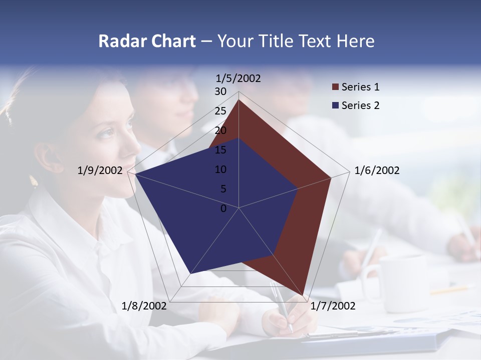 Businesspeople Session Listening PowerPoint Template