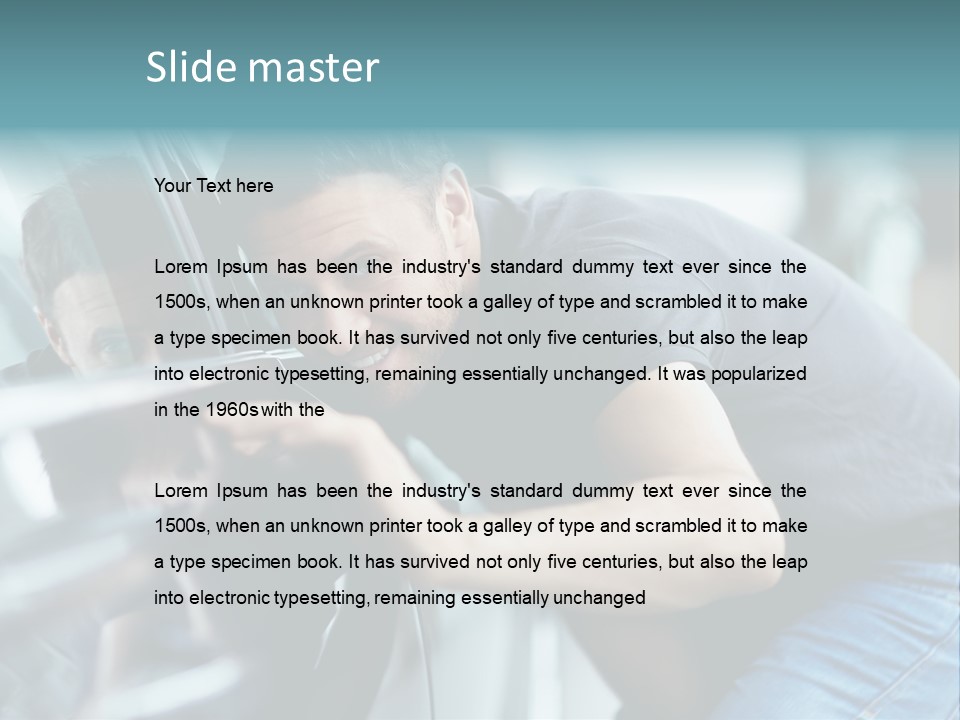 Representative Luxury Professional PowerPoint Template