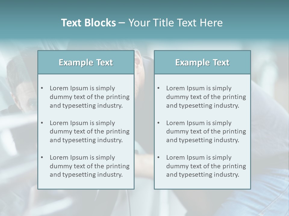 Representative Luxury Professional PowerPoint Template