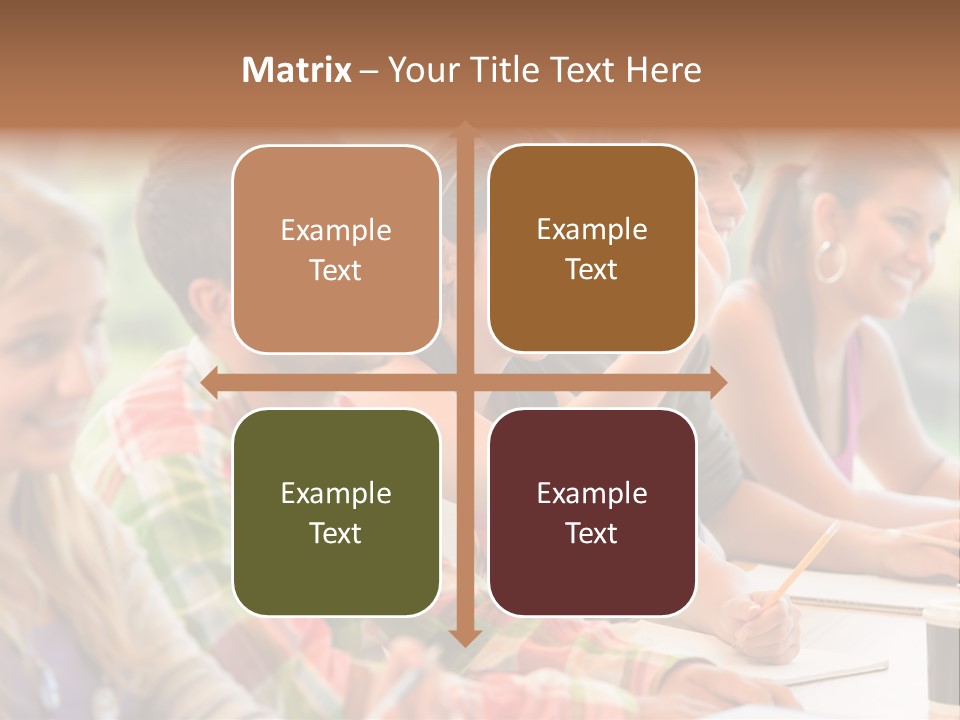 Youth Teenagers Men PowerPoint Template