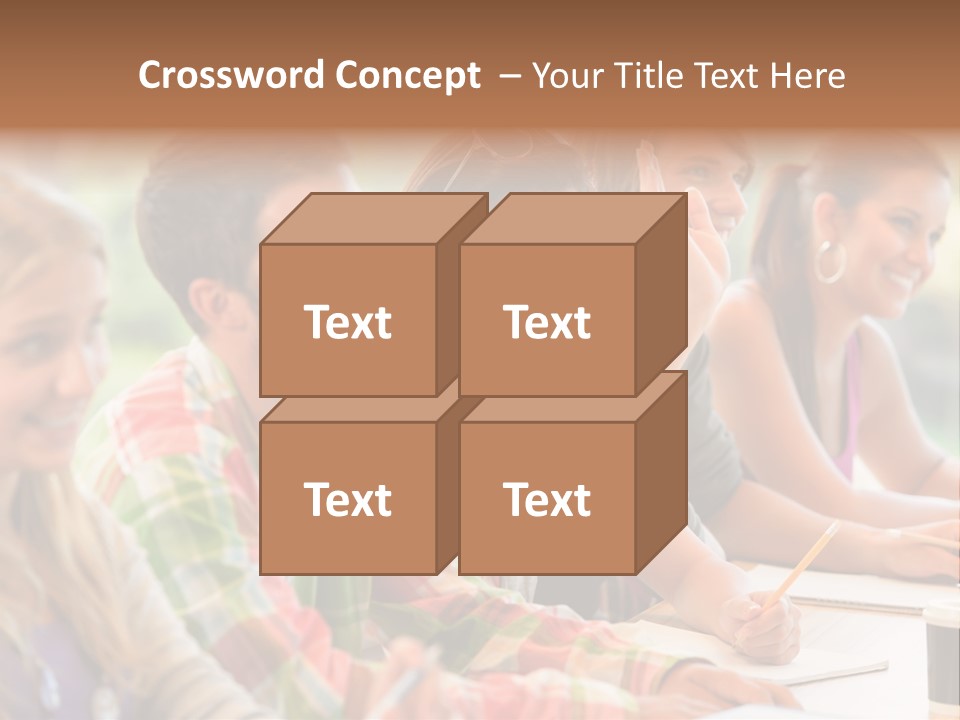 Youth Teenagers Men PowerPoint Template