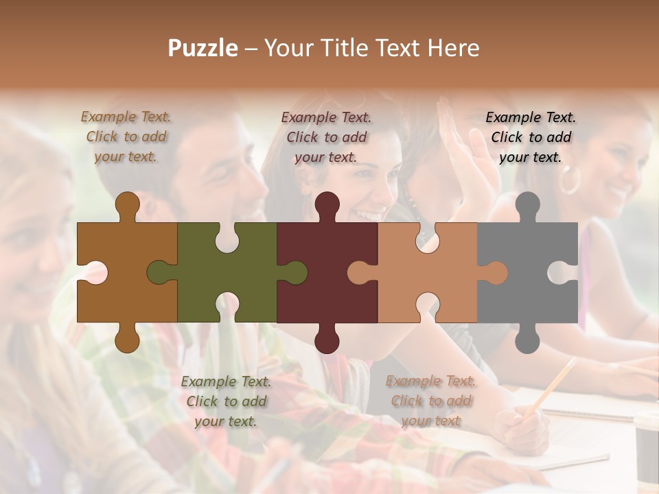 Youth Teenagers Men PowerPoint Template