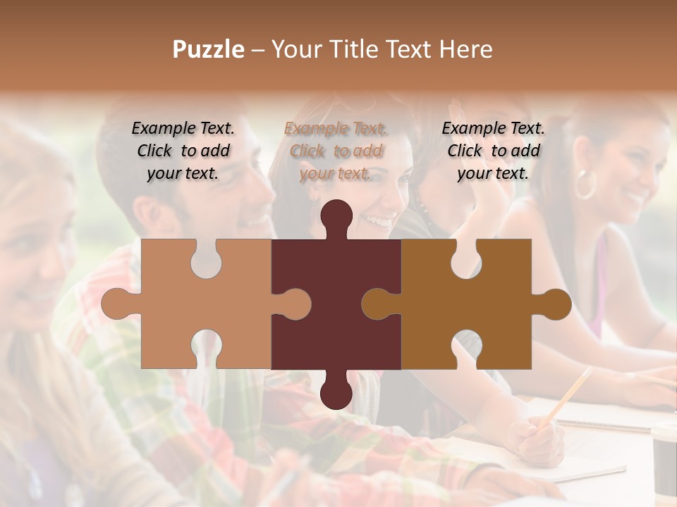 Youth Teenagers Men PowerPoint Template