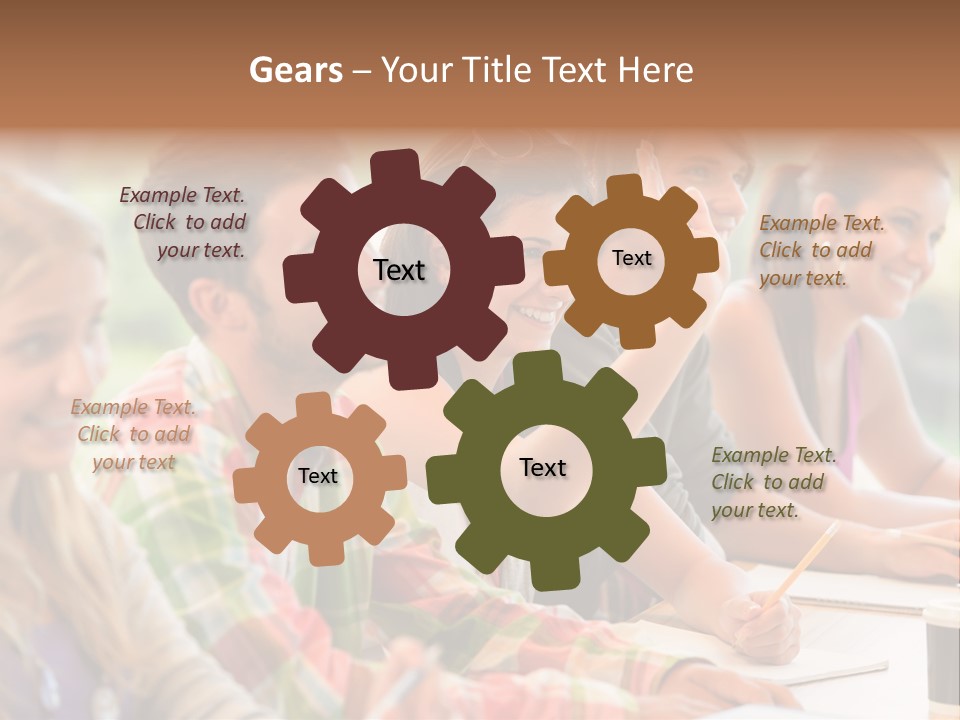 Youth Teenagers Men PowerPoint Template