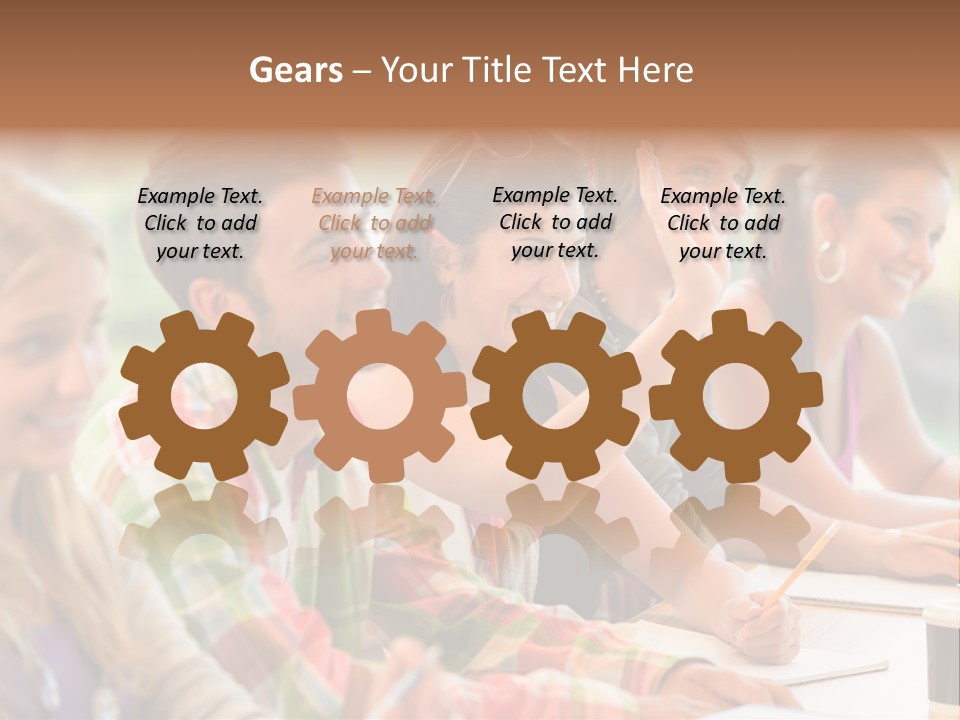 Youth Teenagers Men PowerPoint Template