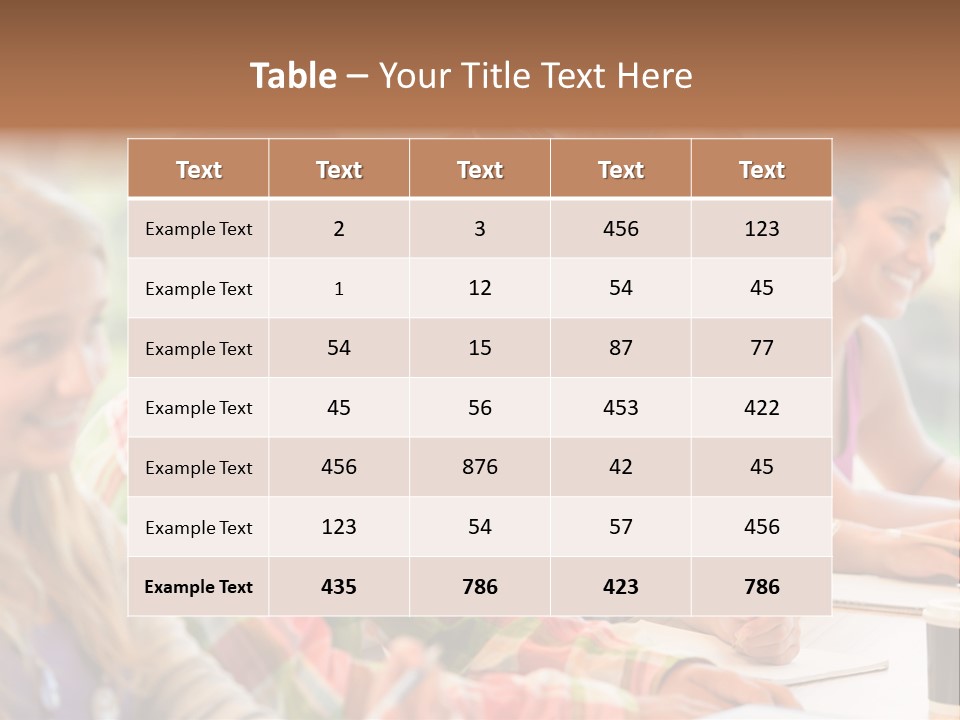 Youth Teenagers Men PowerPoint Template