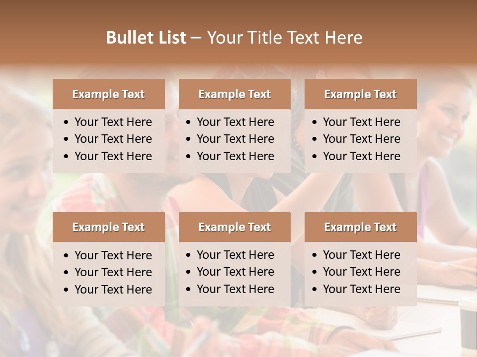 Youth Teenagers Men PowerPoint Template