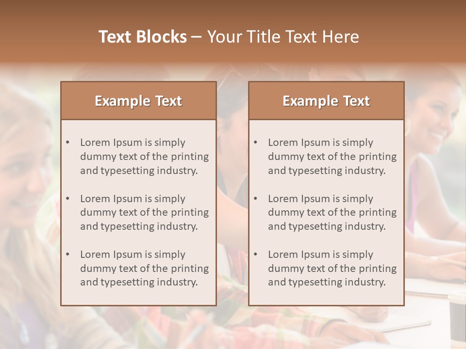 Youth Teenagers Men PowerPoint Template