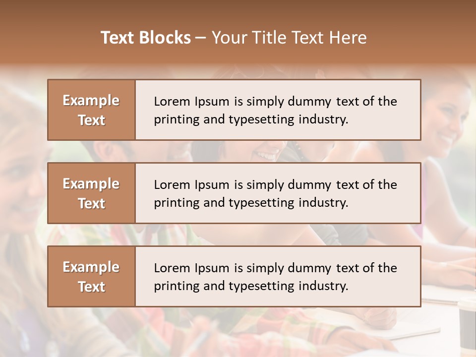 Youth Teenagers Men PowerPoint Template