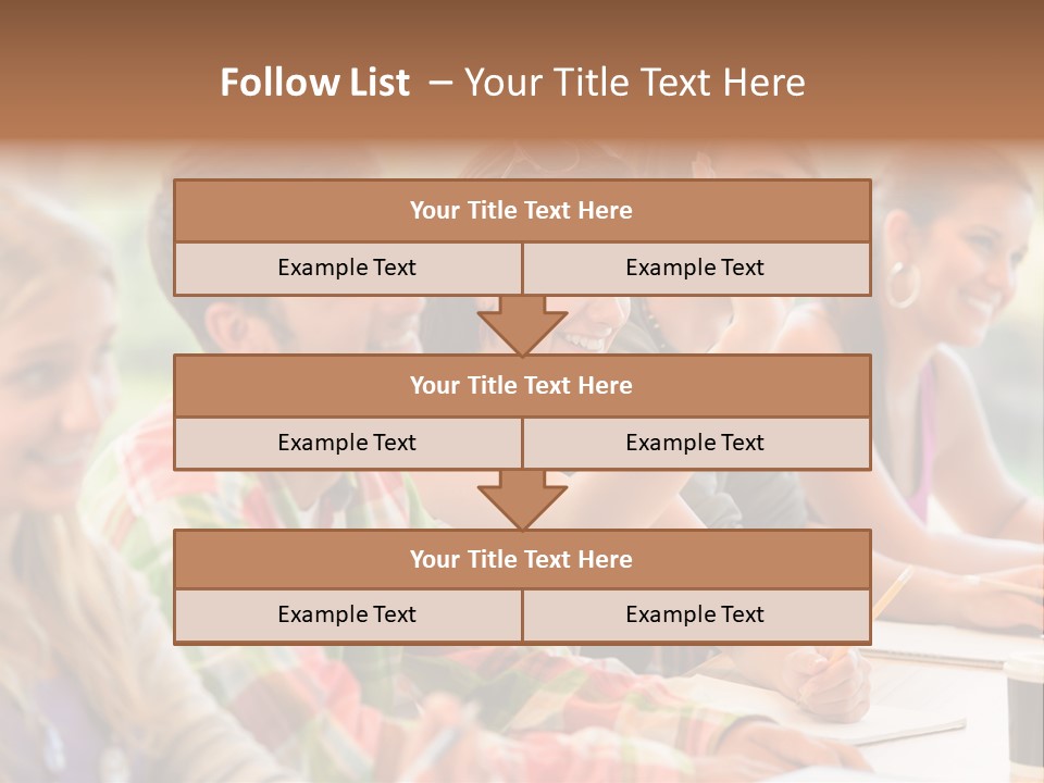 Youth Teenagers Men PowerPoint Template