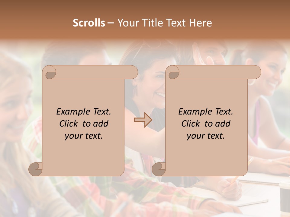 Youth Teenagers Men PowerPoint Template