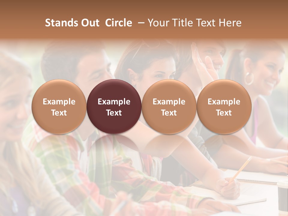 Youth Teenagers Men PowerPoint Template