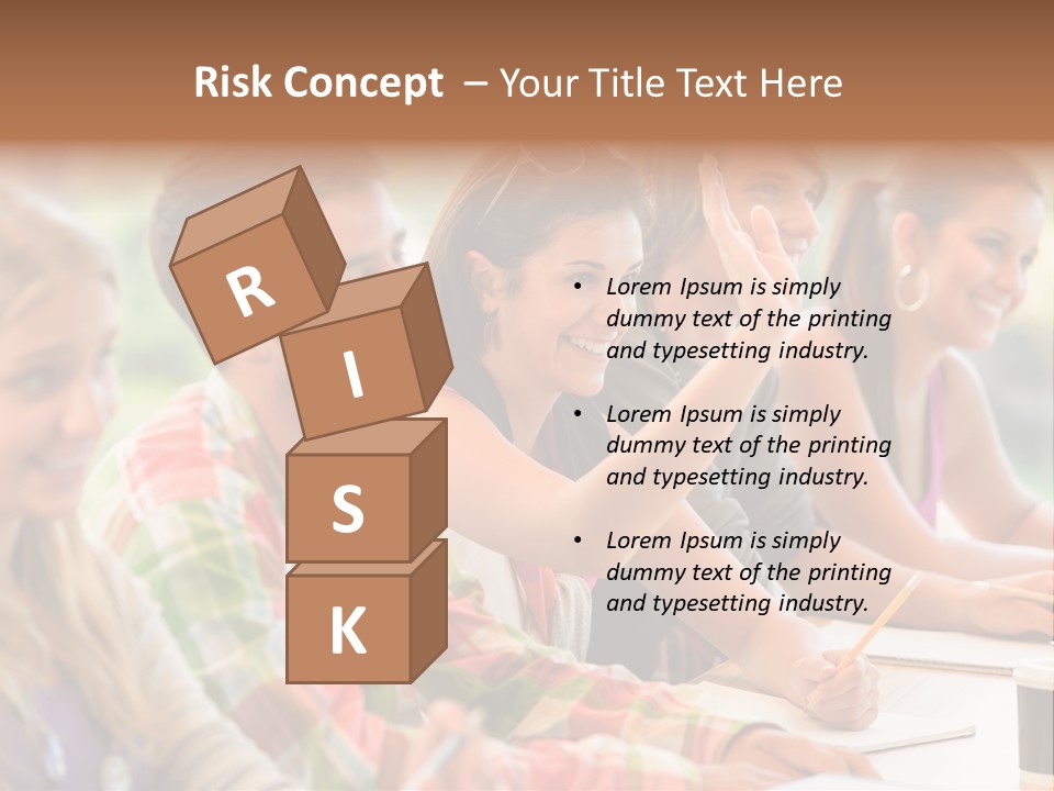 Youth Teenagers Men PowerPoint Template