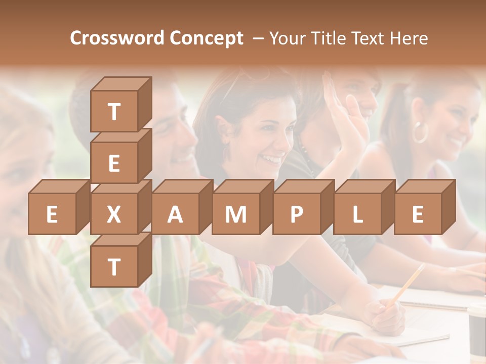 Youth Teenagers Men PowerPoint Template