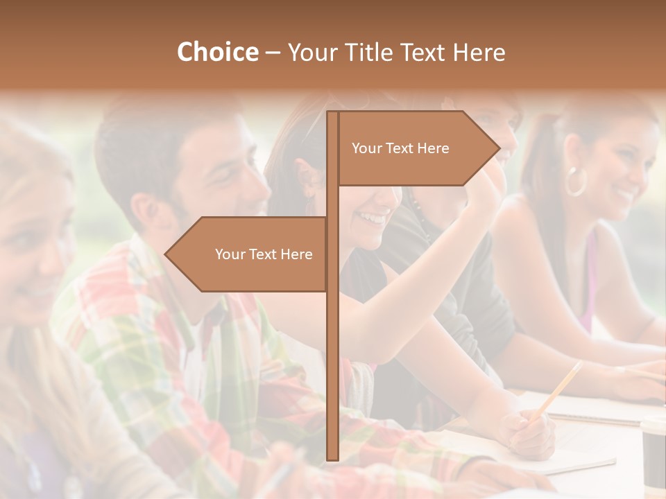 Youth Teenagers Men PowerPoint Template