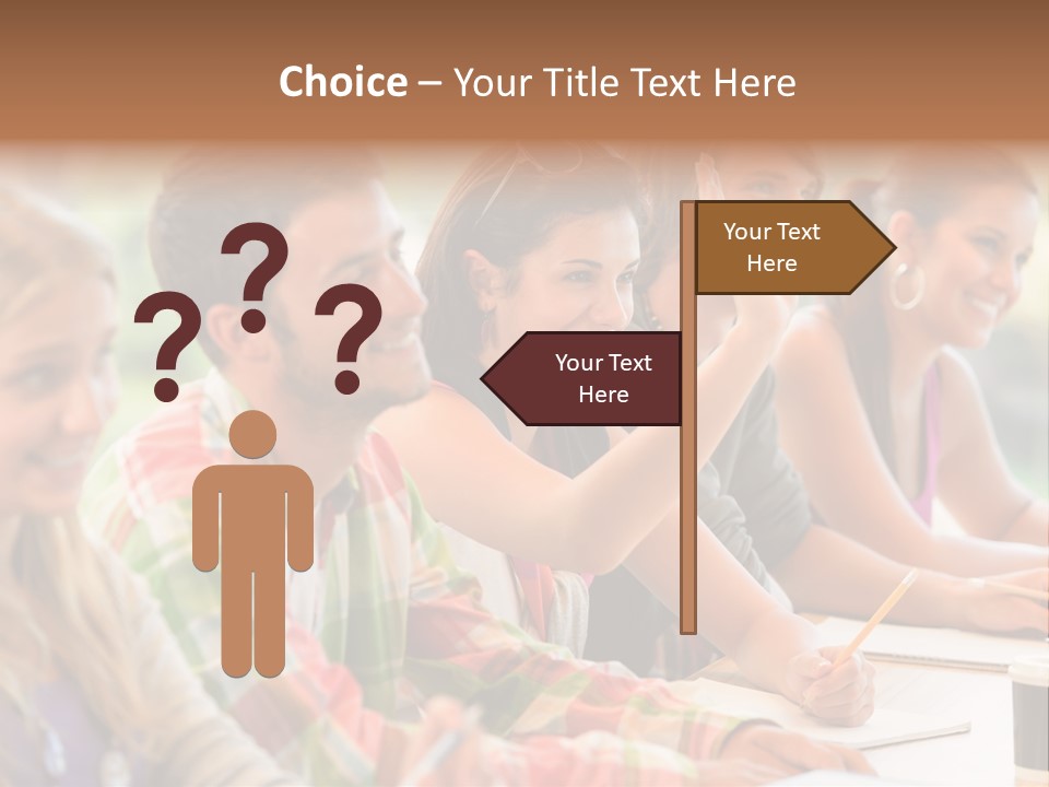 Youth Teenagers Men PowerPoint Template