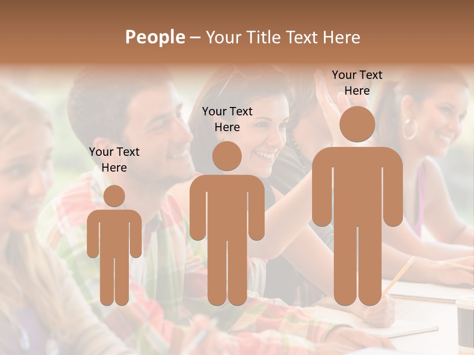 Youth Teenagers Men PowerPoint Template