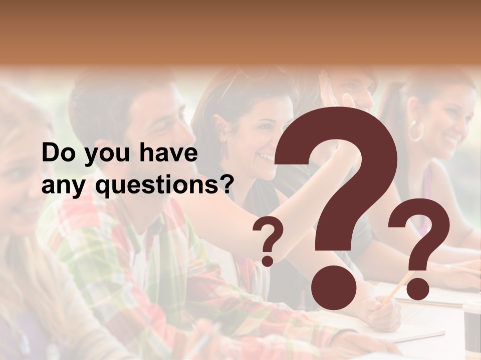 Youth Teenagers Men PowerPoint Template