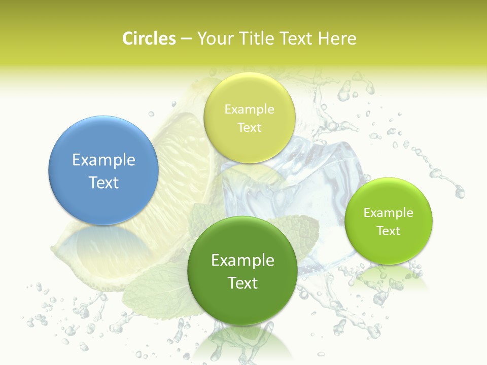 Liquor Food Ice PowerPoint Template