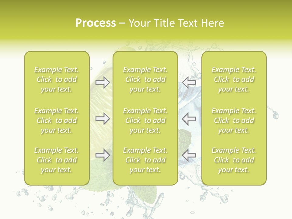 Liquor Food Ice PowerPoint Template